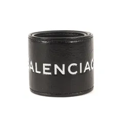 BALENCIAGA バレンシアガ サイクル スラップ ブレスレット (CYCLE BRACELET 469170) ブラック 黒 アクセサリー ジュエリー【メンズ】のサムネイル