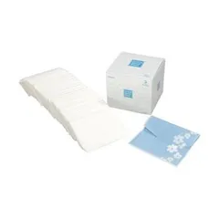 （まとめ）アズマ工業 ずれない便座シート ケース付 1箱（50枚）【×10セット】