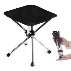 新品 (テックエボ) アウトドアチェア 軽量 コンパクト 折りたたみ椅子 耐荷重120kg