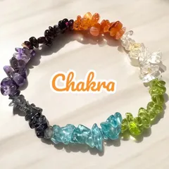 天然石 CHAKRA  さざれ石ブレスレット