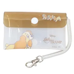 わんわん物語 クリアポーチ ふたごポーチ ディズニー マリモクラフト ミニポーチ 小物入れ キャラクター グッズ 