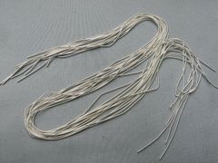 ◆銀モール　艶消し　刺繍用素材◆10本
