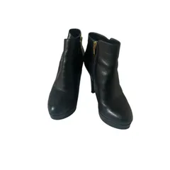 DD114 tozoo トゥズー ショートブーツ ブラック レディース 23cm