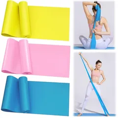 トレーニングチューブ チューブ トレーニング チューブ 3セットゴムチューブ 用 ダイエット フィットネスチューブ 筋トレ お尻トレ 美尻トレ脚トレ男女兼用 TPE天然ゴム 収納袋付き 携帯便利（ピンク、イエロー、ブルー）