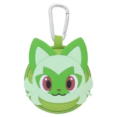 ポケットモンスター ミニポーチ ラウンド小物ポーチ ニャオハ ポケモン マルヨシ 小物入れ キャラクター グッズ