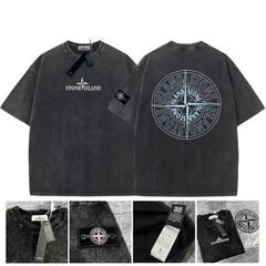 美品 Stone lsland ストーンアイランド 半袖Tシャツ メンズ レディース ダークグレー