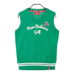 サイズ：1 NEW BALANCE ニューバランス  Vネック ニットベスト  グリーン系 [240101260814] ゴルフウェア レディース ストスト