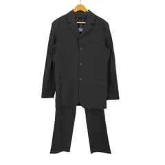 【美品】DOMON_ドモン_上下スーツ_ダブル_毛95%ナイロン5% 美品】DOMON_ドモン_上下スーツ_ダブル_毛95%ナイロン5% スーツ