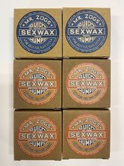 SEX WAX サーフィン ワックス 【BASE×2＋春秋用×4】