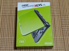 4-158 Newニンテンドー3DS LL ライム×ブラック 箱付き - メルカリ