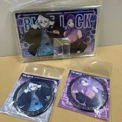 【新品】ブルーロック　NEONチャイナ　アクリルビジュアルボード　BIGホロ缶バッジ