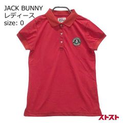 美品 ジャックバニー レディース 半袖ポロシャツ 赤 サイズ2 - メルカリ