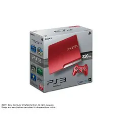PS3(320GB)赤本体 楽天市場】PS3 プレステ3 PlayStation 3 (320GB) スカーレット