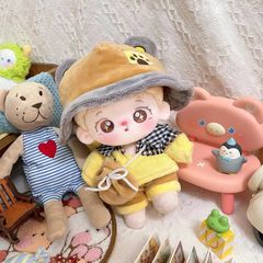 20cmオリジナル「はちみつくま」ぬい服 4点セット 無属性 綿花