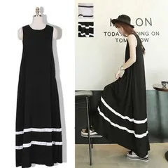 マキシワンピース キャミワンピース ノースリーブワンピース 体型カバー マキシ丈 タンクトップ ノースリーブ レディース 夏ワンピース ルームウェア ロングワンーピス 着痩せ おしゃれ 春夏 yg07