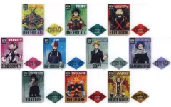 【中古】アクリルスタンド・アクリルパネル 全10種セット カード型アクリルスタンド 「一番くじ 僕のヒーローアカデミア -連なる星霜-」 F賞