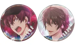 【中古】バッジ・ピンズ 狗丸トウマ＆御堂虎於 缶バッジセット(2個セット) ZONE OF OVERLAP 「アイドリッシュセブン(原作版)」
