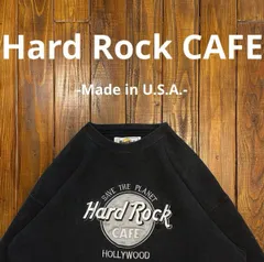 USA製！！【Hard Rock CAFE ハードロックカフェ】スウェット