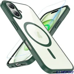 iPhone 16 ケース アイフォン16 ケース BESINPO ガラスフィルム付き・MagSafe対応 クリア iphone16 ケース 黄ばみなし ストラップホール いphone16 ケース 米軍MIL規格 耐衝撃 耐久性 ipho ン+クリア 2828