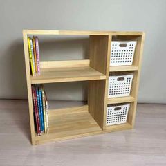 木製棚⭐︎安心安全⭐︎[梱包発送たのメル便(匿名配送)] 木製棚