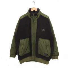 アディダス adidas 国内正規品 ボア ジャケット 中綿 アウター 大きいサイズ 2XL オリーブ /FT11