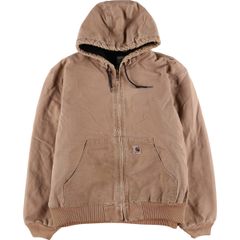 古着 ~00年代 カーハート Carhartt アクティブジャケット ダックフルジップパーカー メンズL相当/eaa488156