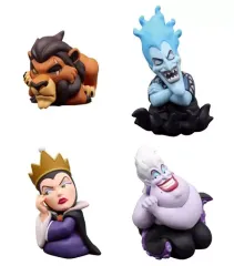 【中古】トレーディングフィギュア 全4種セット 「肩ズンFig. ディズニーヴィランズ」