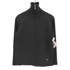 バーバリーブラックレーベル BURBERRY BLACK LABEL  裏地キルティング ドライバーズニット メンズ JPN：2 