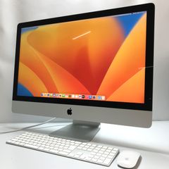 iMac 2017 27インチ 5K メモリ24GB ストレージ1032GB マウス キーボード USBドライブ付き A1419 Apple 中古