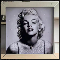 水晶パネル アートパネル      50×50cm