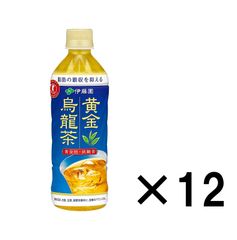 [トクホ]伊藤園 黄金烏龍茶 500ml×12本