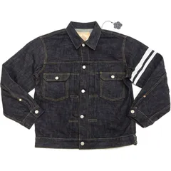 桃太郎ジーンズ クラシック デニムジャケット #002 Momotaro Jeans TOKUNO BLUE 15.7oz セカンド 出陣 Gジャン ワンウォッシュ MMGJ0102 新品