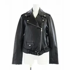 ジャンポールゴルチエ 本革 ラムレザー ライダースジャケット 40 黒 ジャンポールゴルチエ 本革 ラムレザー ライダースジャケット 40 黒