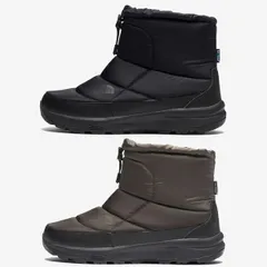 【当日出荷】THE NORTH FACE ザノースフェイス  防寒ブーツ ヌプシ ブーティ ウォータープルーフ VII ショート NF52273 ユニセックス ブラック/ブラック 9(27.0cm)