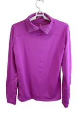 【美品】NIKE GOLF(ナイキゴルフ) ポロシャツ 紫 レディース M ゴルフ用品 2407-0340 中古