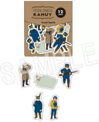 【中古】シール・ステッカー B(鶴見＆鯉登＆月島＆二階堂＆宇佐美) フレークシールセット 「ゴールデンカムイ」