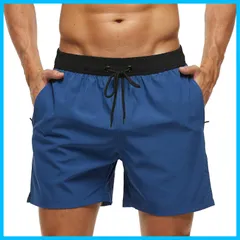 【数量限定】海水パンツ ボードショーツ サーフパンツ ハーフパンツ スイムウェア メンズ ストレッチ 水陸両用 水着 速乾 ビーチパンツ [Hilarocky] メッシュインナー付き