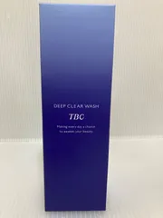 洗顔料 TBC エステティックTBC TBC 公式 ディープクリアウォッシュ 75g 洗顔