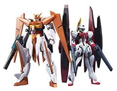 HGミーティアユニット2個、デュエルブリッツ、ライトニングバスター