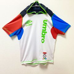 UMBRO サッカーシャツ ゲームシャツ ホワイト/グリーン アイルランド