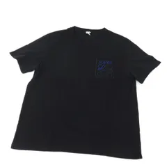【新作】LOEWE ブラック Tシャツ ポケット付き［大幅値下げ］ org.jpg