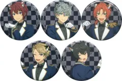 【中古】バッジ・ピンズ(キャラクター) 全5種セット 「あんさんぶるスターズ! in ナンジャタウン ～キャット*フェスティバル～ キラキラ缶バッジコレクションD」