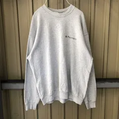 59 FRUIT OF THE LOOM スウェット L グレー フルーツオブザルーム ロゴスウェット 裏起毛 古着卸 アメリカ仕入