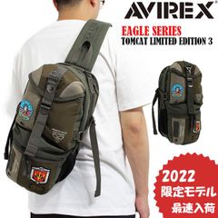 送料無料 AVIREX 限定モデル トムキャット3 ボディバッグ