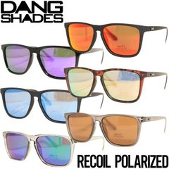 【送料無料】[クリックポスト対応] DANG SHADES ダンシェイディーズ RECOIL POLARIZED SUNGLASSES 偏光サングラス