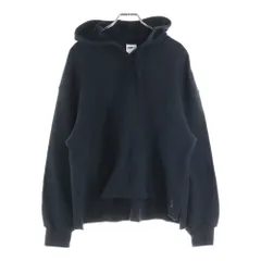 NIKE (ナイキ) カットオフ加工 フーデッド プルオーバーパーカー ショート丈 ブラック DV7285-010 レディース