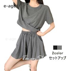 セットアップ 上下セット レディース 半袖tシャツ トップス スウェット フレア ショートパンツ ゆったり カジュアル お出かけ ルームウェア 部屋着 夏新作