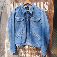 70s Vintage USA製 Wrangler 24MJZ ビンテージ ラングラー デニム ジャケット ◆Size：US-40 相当