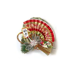 【新品】 秀〆 正月飾り しめ縄 玄関 リース 舞結 25cm A-916 0