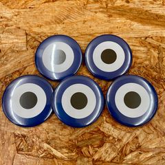 5個セット ターゲットマーク カスタムver. 缶バッジ 44mm モッズマーク イギリス UK バッチ バッヂ ロッカーズ PUNK パンク べスパ トライアンフ